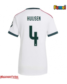 Real Madrid Dean Huijsen #4 Tricou Fotbal Replică 2026-27 Femei Acasa Real Madrid Dean Huijsen #4 Tricou Fotbal Replică 2026-27 Femei Acasa
